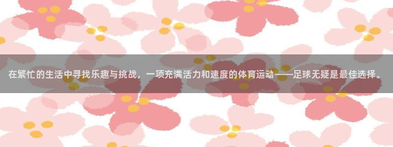 JJB竞技宝官网下载平台注册：在繁忙的生活中寻找乐趣与挑战，